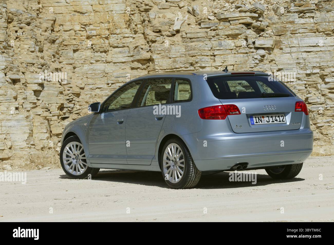 Audi A3 Sportback 2, 0 TDI 2004 Stockfoto