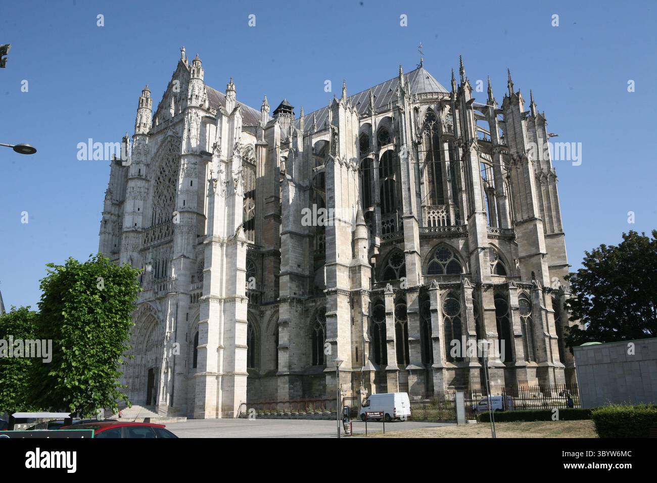 Kathedrale von Beauvais, auch bekannt als Kathedrale von Saint Peter Oise, Frankreich Stockfoto