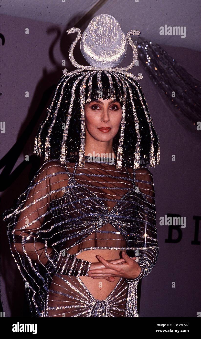 Januar 2011 -CHER 1988.Â© (Foto: © John Barrett/ZUMA Press Wire) Stockfoto