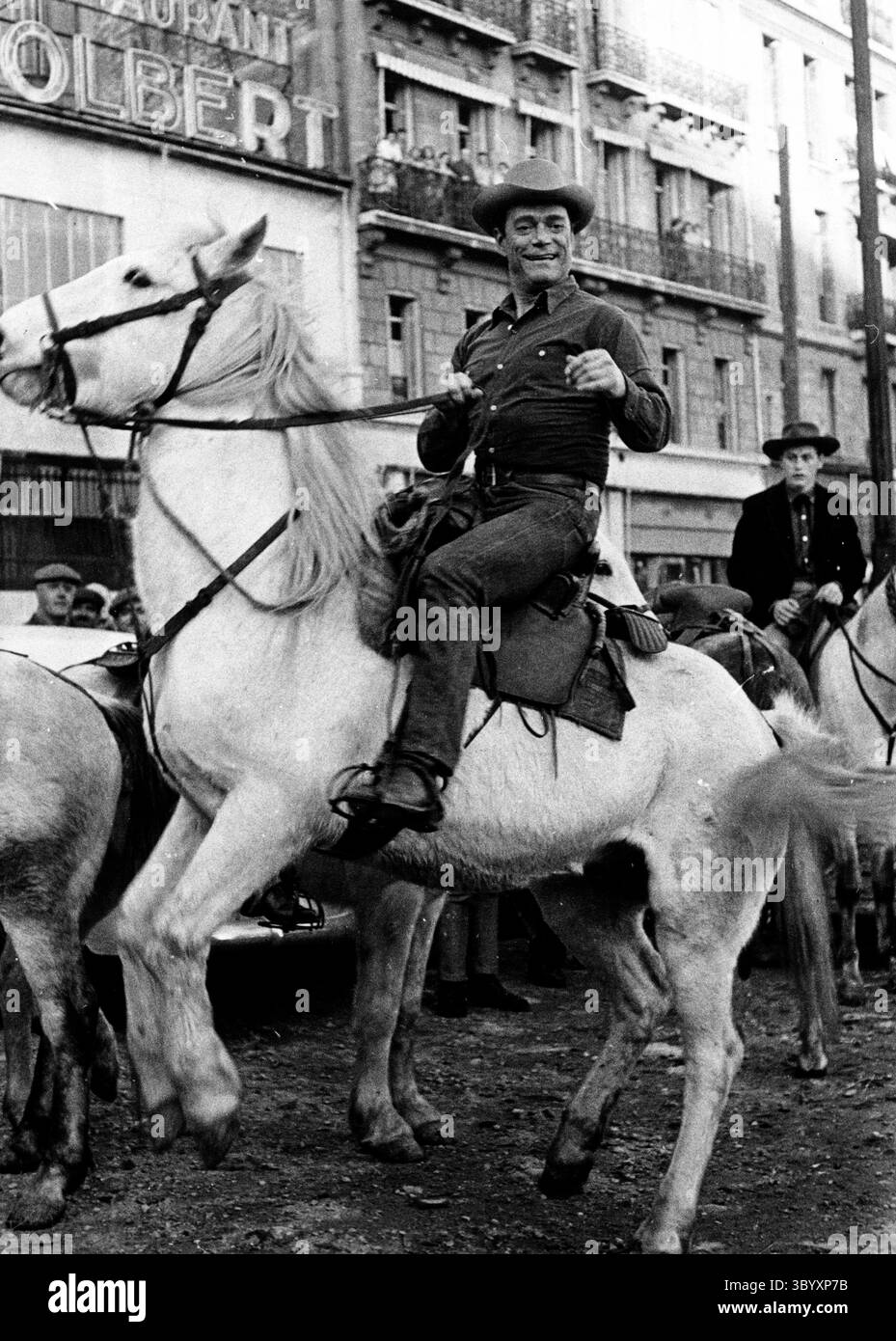 1. April 1973: EDDIE CONSTANTINE (* 29. Oktober 1917 in Los Angeles, Kalifornien, 25. Februar 1993 in Wiesbaden) war ein französischer Schauspieler und Sänger, der seine Karriere in Europa verbrachte. (Kreditbild: © Keystone Press Agency/ZUMA Press Wire) Stockfoto