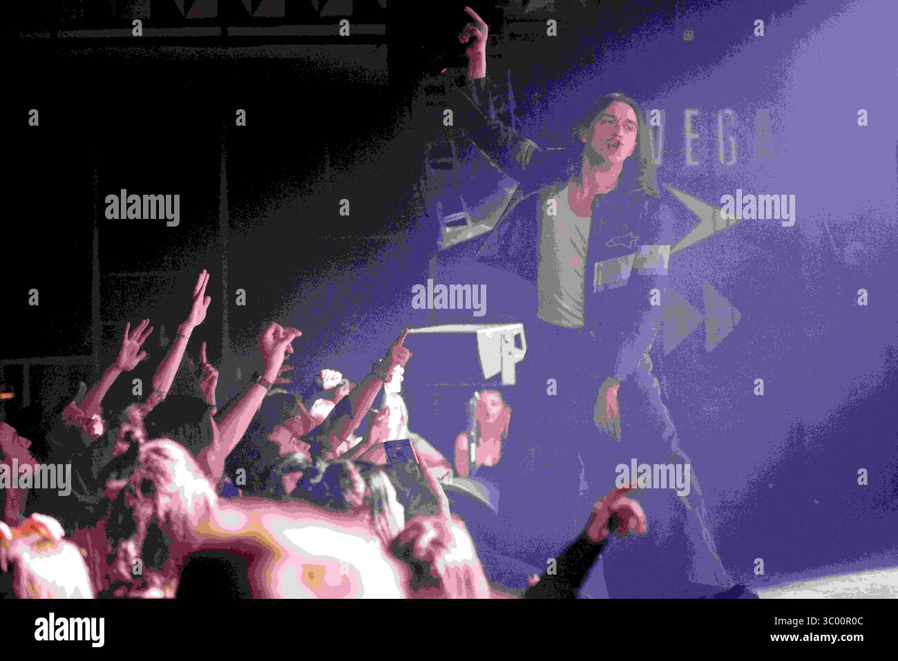 Mai 2022, Dänemark, Kopenhagen: Kopenhagen, Dänemark. Mai 2022. Der estnische Rapper Tommy Cash gibt ein Live-Konzert im VEGA in Kopenhagen., Credit:Peter Troest / ZUMA Press (Credit Image: © Peter Troest/Gonzales Foto via ZUMA Press) Stockfoto