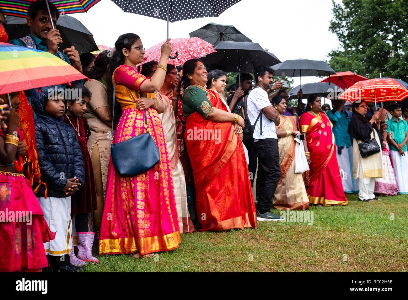 Jährliches Festival, Crawley, West Sussex, Sri Lanka Festival Stockfoto