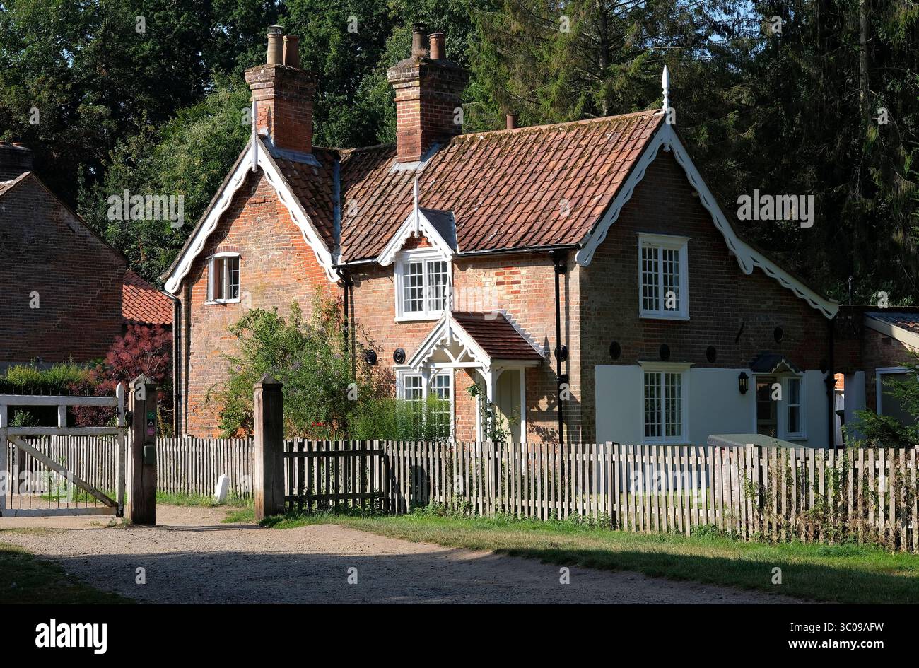 Wohnhaus, blickling Anwesen, norfolk, england Stockfoto