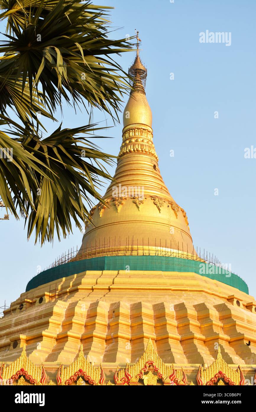 Global Vipassana Pagode Gorai borivali mumbai maharashtra indien Stockfoto