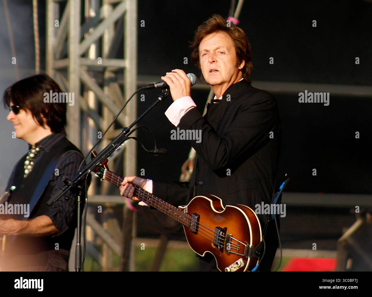 Paul McCartney bei Hard Rock Calling in London - 27. Juni 2010 Stockfoto