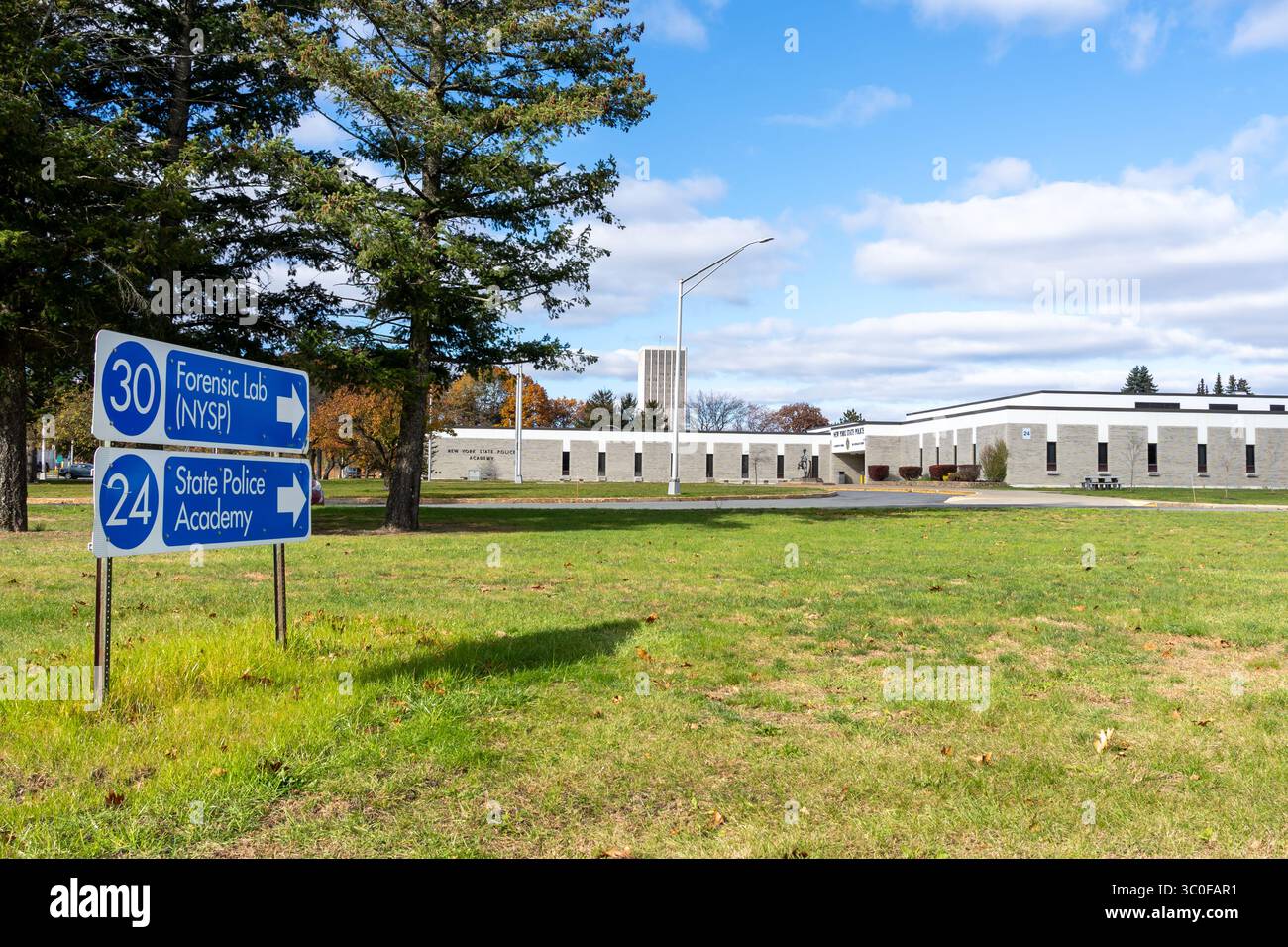 New York State Police Academy 1220 Washington Ave in Albany, New York. Stockfoto