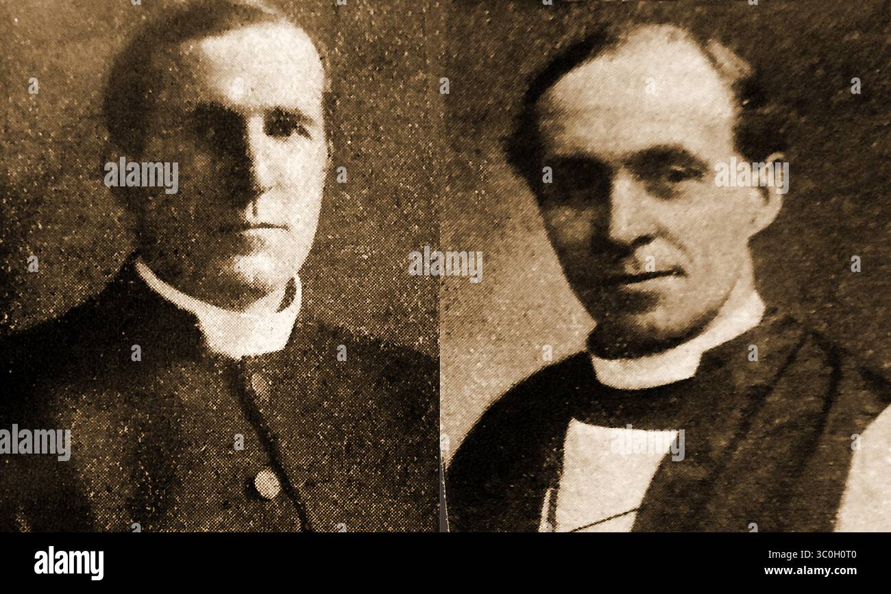 Brüder Cosmo Garden lang, Erzbischof von York & Erzbischof von Canterbury und Norman Macleod lang, Erzbischof von Leicester. Stockfoto