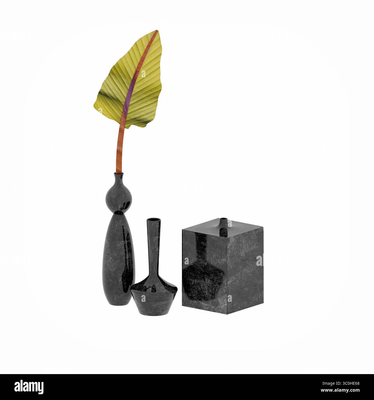 3D-Rendering der Vase Stockfoto