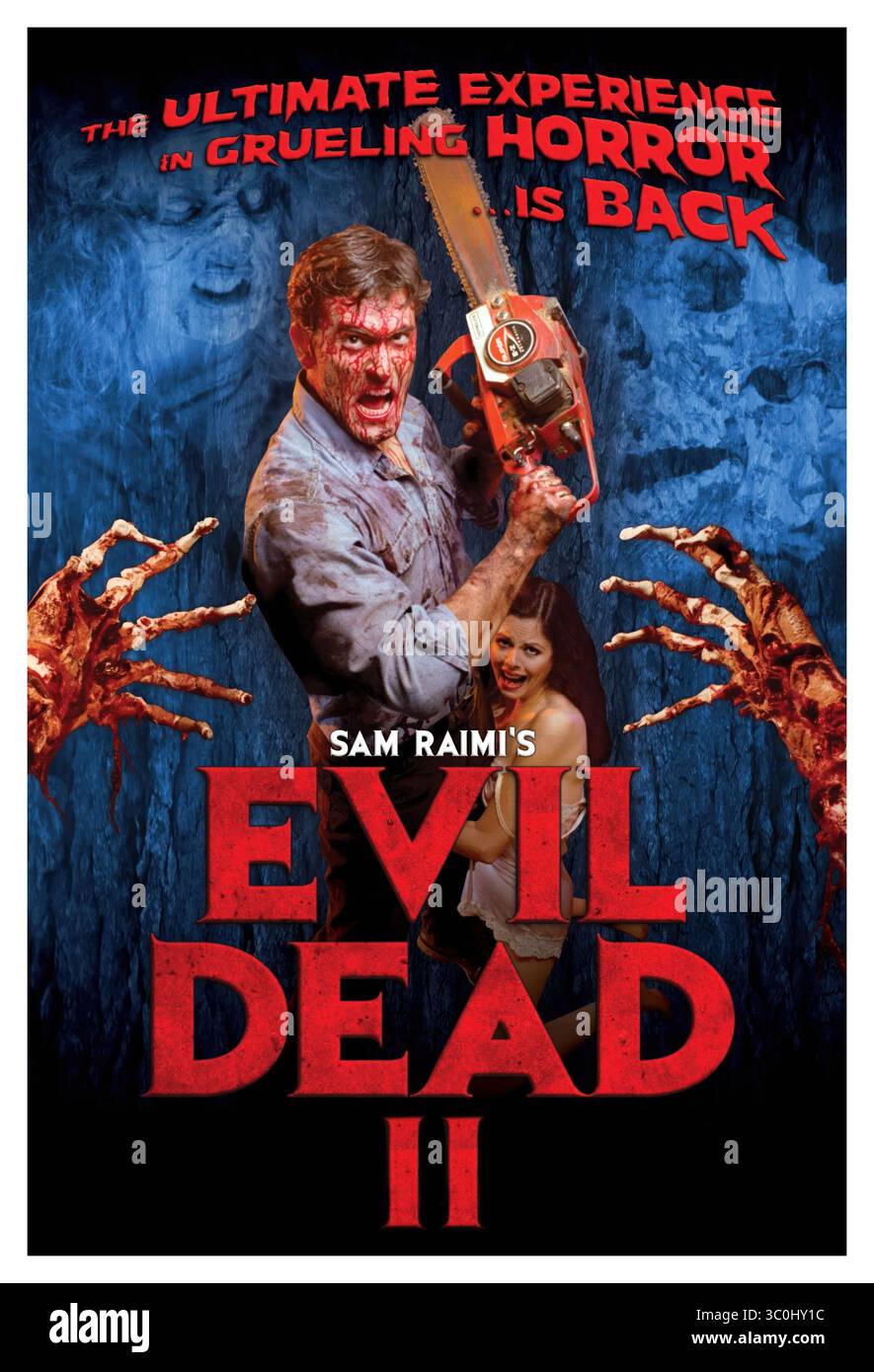 BRUCE CAMPBELL in EVIL DEAD II (1987), Regie: SAM RAIMI. Stockfoto