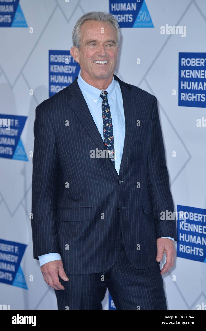 12. Dezember 2018 - New York, NY, USA - 12. Dezember 2018 New York City. Robert F. Kennedy Jr. Beim Abendessen zum 50. Jahrestag der Ripple of Hope Awards am 12. Dezember 2018 in New York City. (Foto: © Kristin Callahan/Ace Pictures via ZUMA Press) Stockfoto