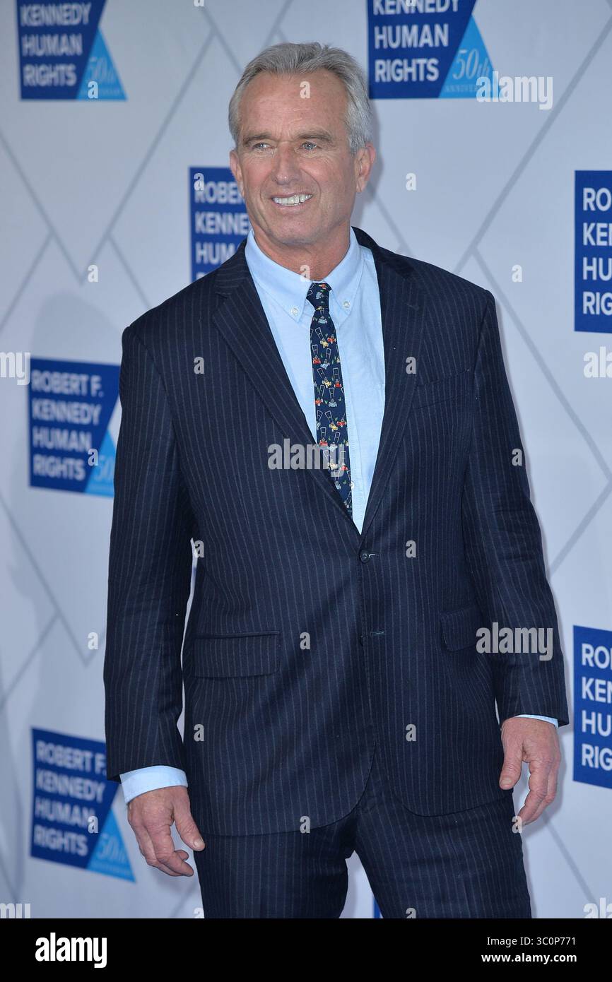 12. Dezember 2018 - New York, NY, USA - 12. Dezember 2018 New York City. Robert F. Kennedy Jr. Beim Abendessen zum 50. Jahrestag der Ripple of Hope Awards am 12. Dezember 2018 in New York City. (Foto: © Kristin Callahan/Ace Pictures via ZUMA Press) Stockfoto