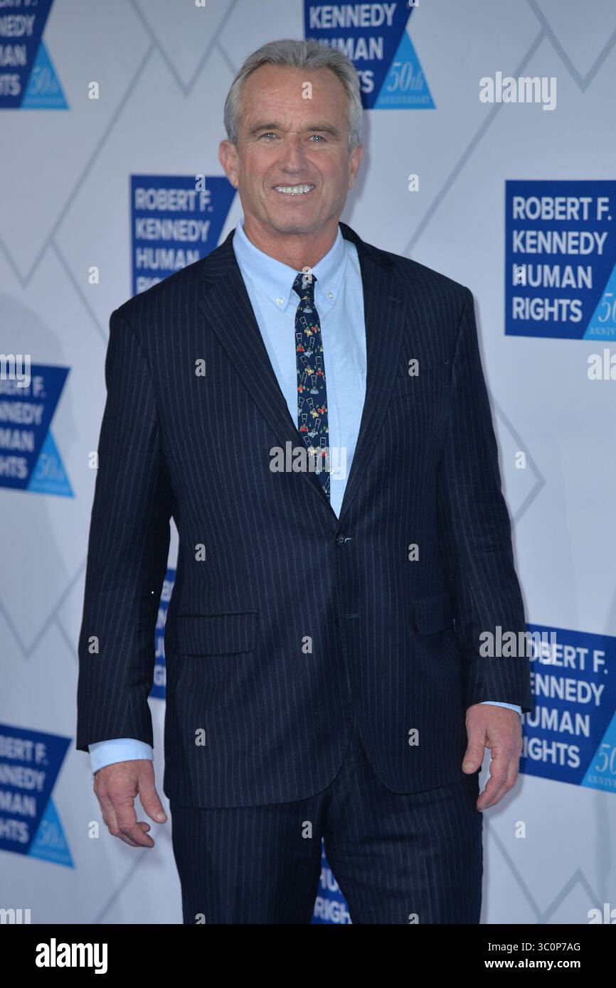 12. Dezember 2018 - New York, NY, USA - 12. Dezember 2018 New York City. Robert F. Kennedy Jr. Beim Abendessen zum 50. Jahrestag der Ripple of Hope Awards am 12. Dezember 2018 in New York City. (Foto: © Kristin Callahan/Ace Pictures via ZUMA Press) Stockfoto