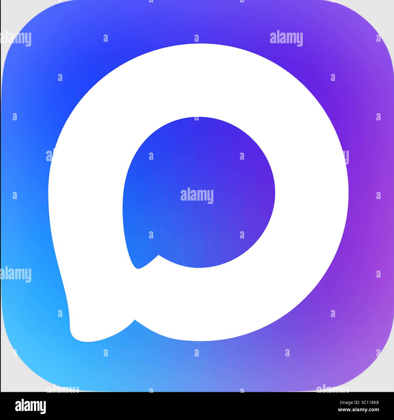 MAX-Logo der russischen Social-Media-App Stockfoto