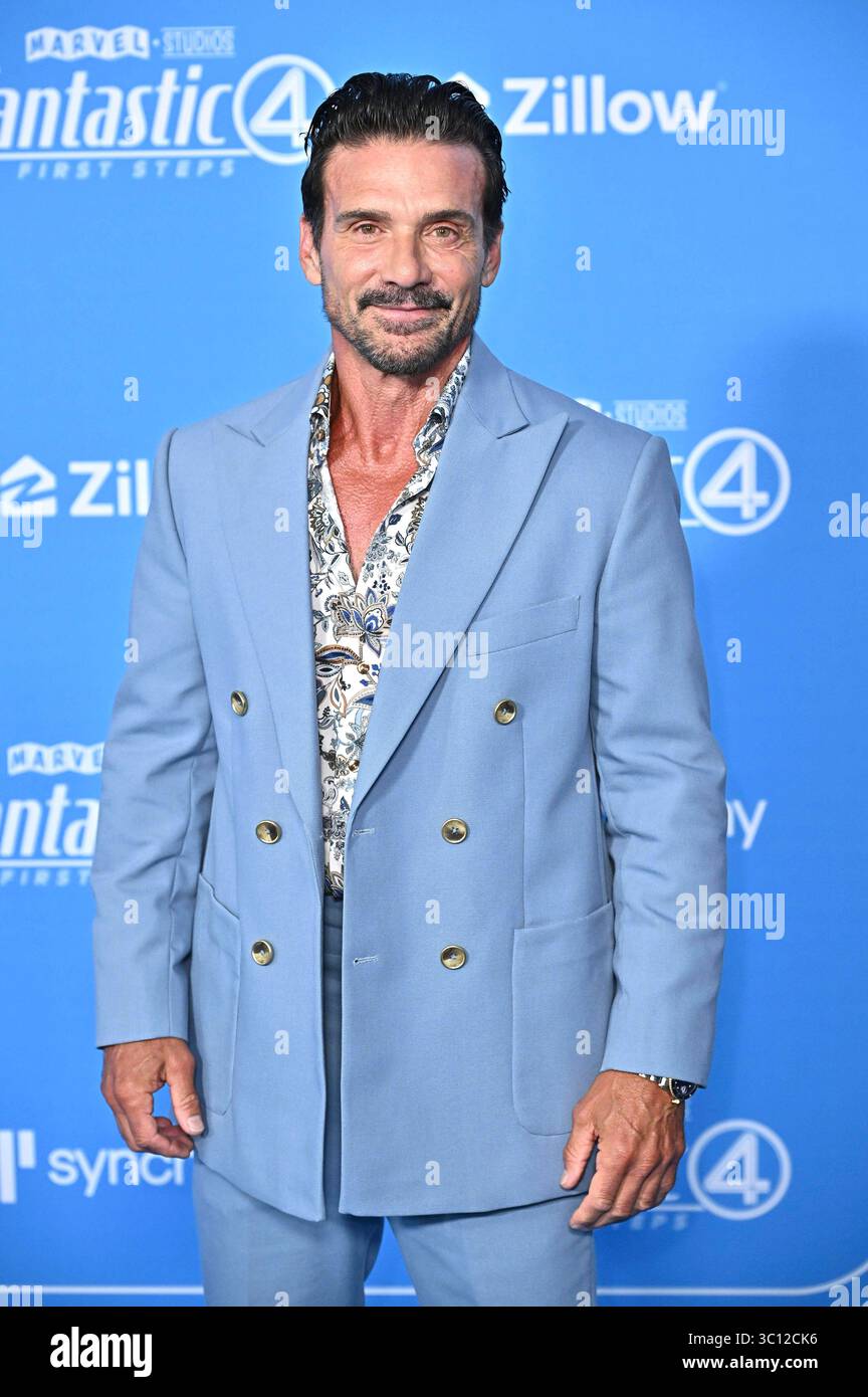 Frank Grillo bei der Weltpremiere des Kinofilms The Fantastic Four: First Steps im Dorothy Chandler Pavilion. Los Angeles, 21.07.2025 *** Frank Grillo bei der Weltpremiere des Films The Fantastic Four First Steps im Dorothy Chandler Pavilion Los Angeles, 21 07 2025 Foto:xD.xStarbuckx/xFuturexImagex Four 5760 Stockfoto