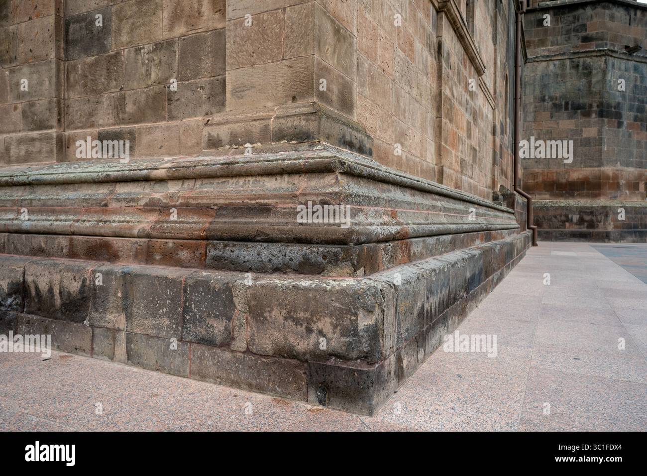 Der Mutterstuhl des Heiligen Etchmiadzin ist das herausragende Zentrum der Armenisch-Apostolischen Kirche in Etchmiadzin, Armenien Stockfoto