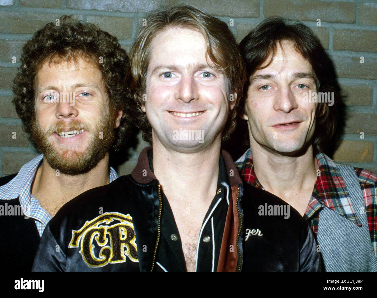 Juni 2005; Amsterdam, Niederlande, HOLLAND [Datum unbekannt!]; ehemalige Byrds-Mitglieder, CHRIS HILLMAN, ROGER MCGUINN und GENE CLARK in Amsterdam. (Kreditbild: © Barry Schultz/ZUMA Wire) Stockfoto