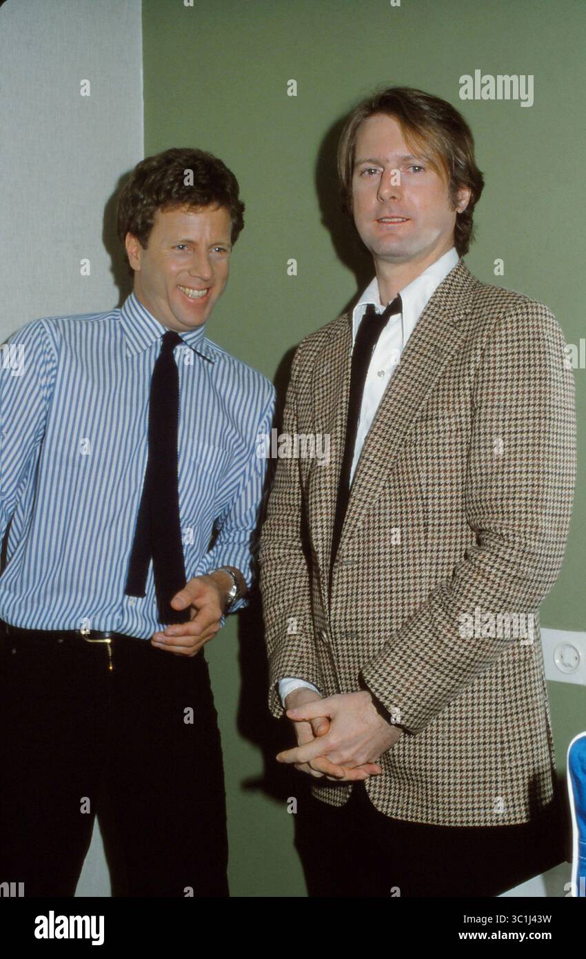 10. September 2017: Roger McGuinn und Chris Hillman von den Byrds fotografierten Ende der 1970er Jahre. (Kreditbild: © Barry Schultz/ZUMA Wire) Stockfoto