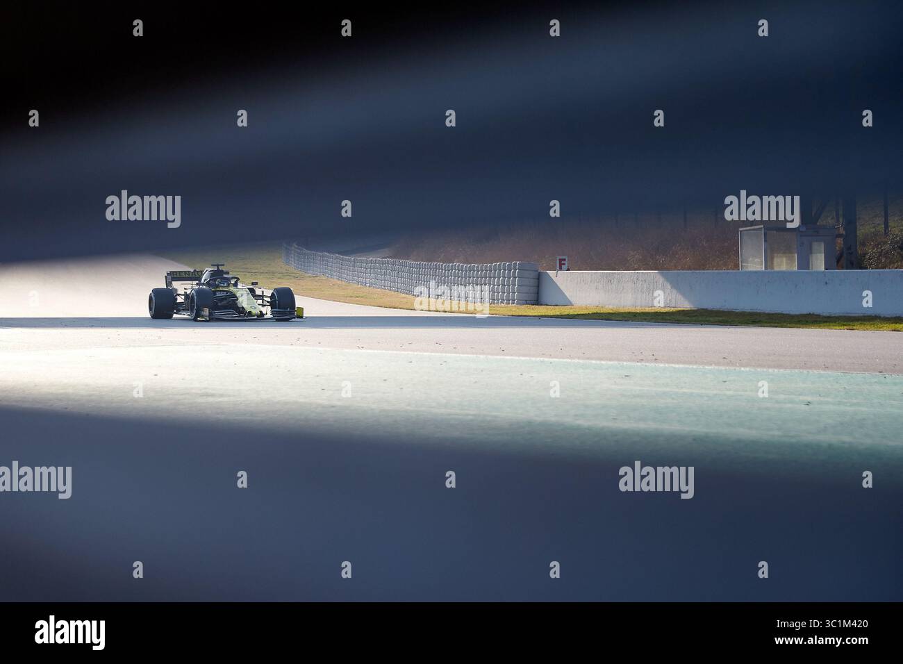 27. Februar 2019 - Montmelo, BARCELONA, Spanien - Nicolas HÃ¼lkenberg (Renault F1 Team) RF19, das während der Wintertesttage auf dem Circuit de Catalunya in Montmelo (Katalonien) am Mittwoch, den 27. Februar 2019 in Aktion war. (Kreditbild: © AFP7 via ZUMA Wire) Stockfoto