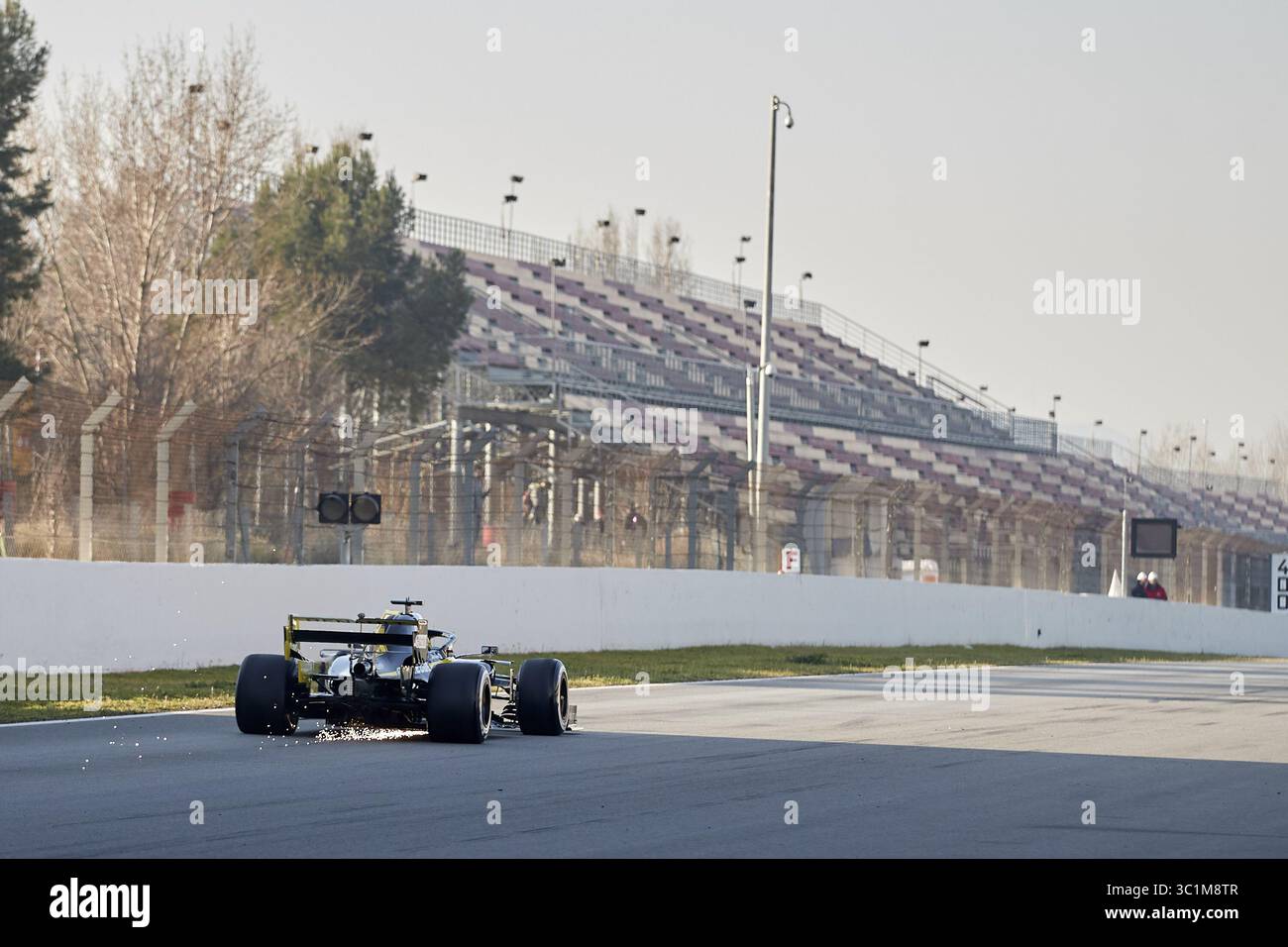 28. Februar 2019 – Spanien – Nicolas HÃ¼lkenberg (Renault F1-Team) RF19, das während der Wintertests auf dem Circuit de Catalunya in Montmelo in Aktion war (Foto: © Fernando Pidal/SOPA Images via ZUMA Wire) Stockfoto