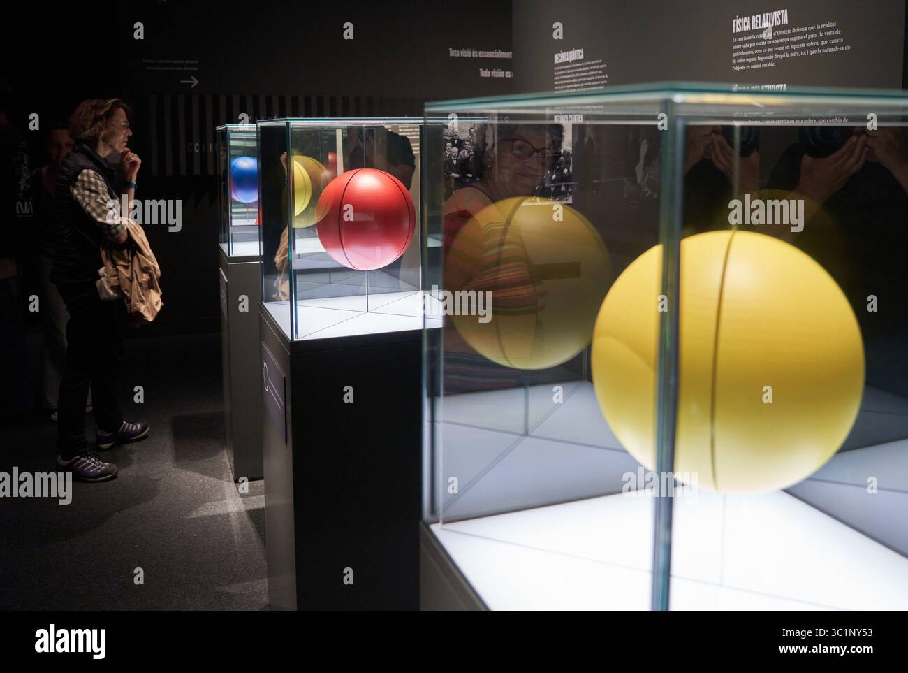 Unsichere Zeiten, Deutschland zwischen den Kriegen, Weimarer Republik, Ausstellung, CaixaForum, Barcelona, Spanien. Stockfoto