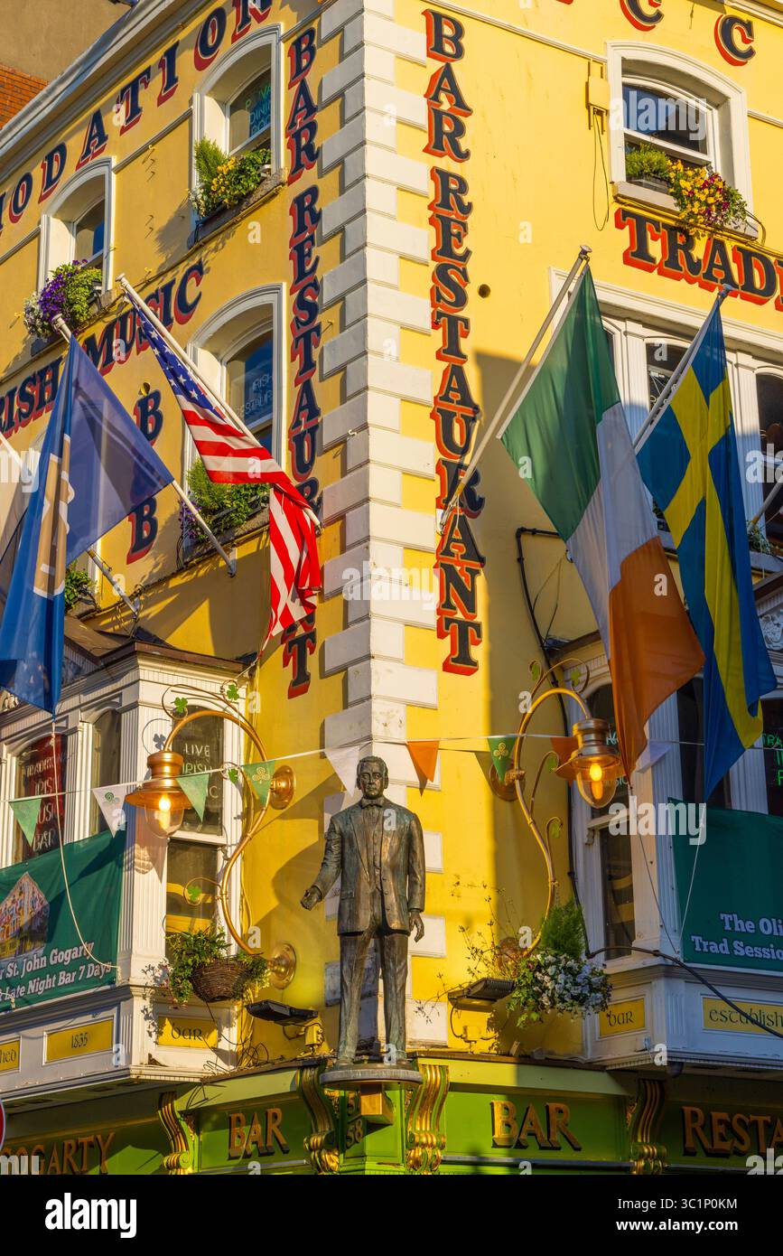 Die Oliver St. John Gogarty, Temple Bar, Dublin, Republik Irland, Europa Stockfoto
