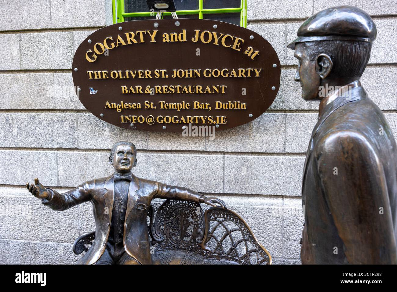 Die Oliver St. John Gogarty, Temple Bar, Dublin, Republik Irland, Europa Stockfoto