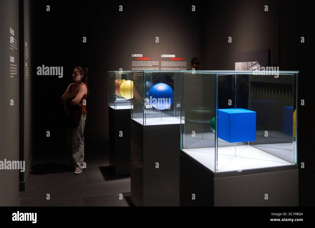 Unsichere Zeiten, Deutschland zwischen den Kriegen, Weimarer Republik, Ausstellung, CaixaForum, Barcelona, Spanien. Stockfoto