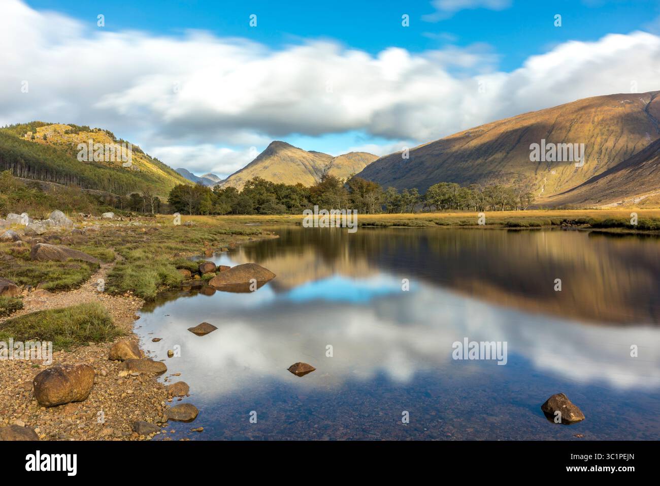 Schottische Lochs Stockfoto