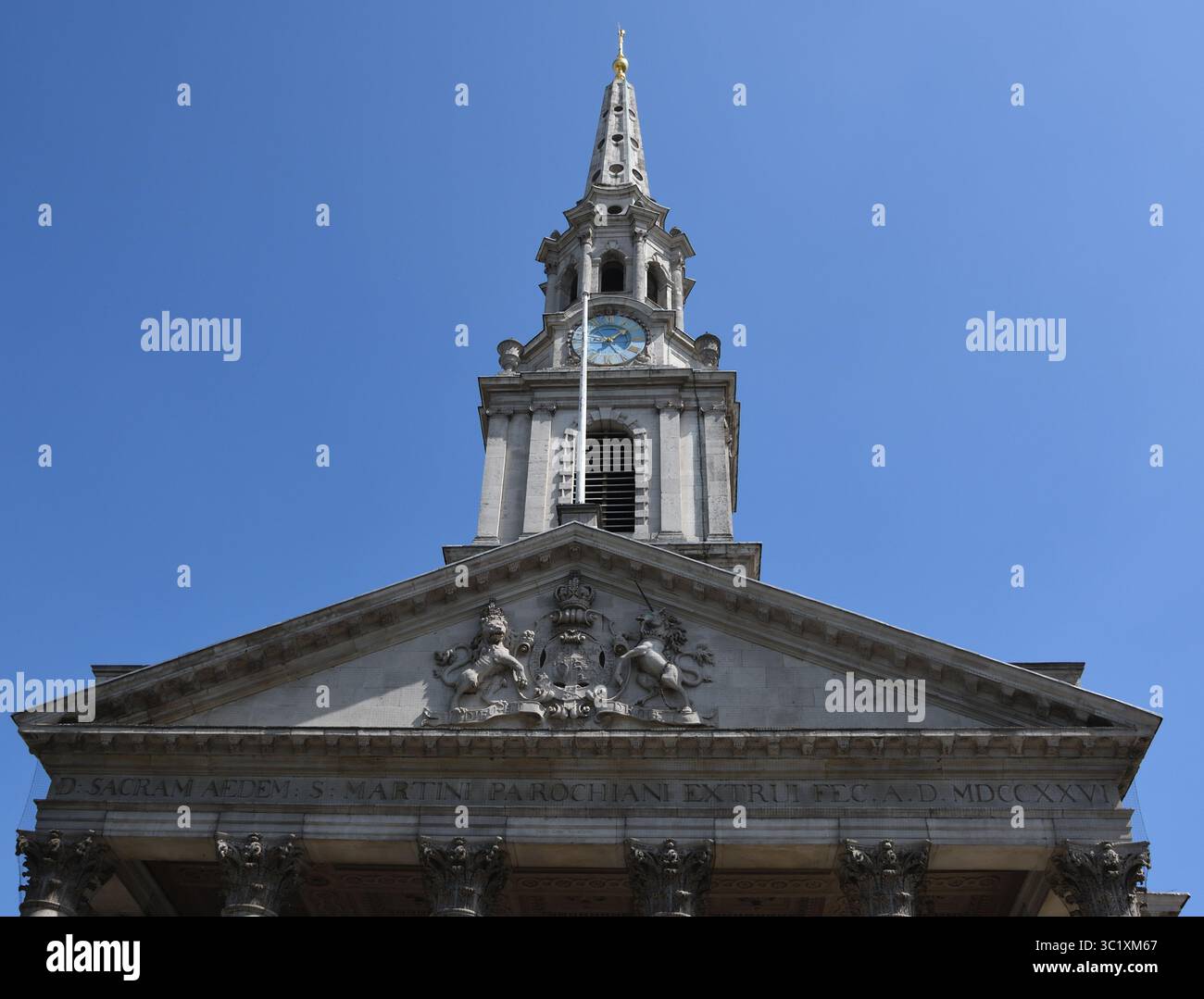 St. Martin in der Fields, Trafalgar Square, London, UK Stockfoto
