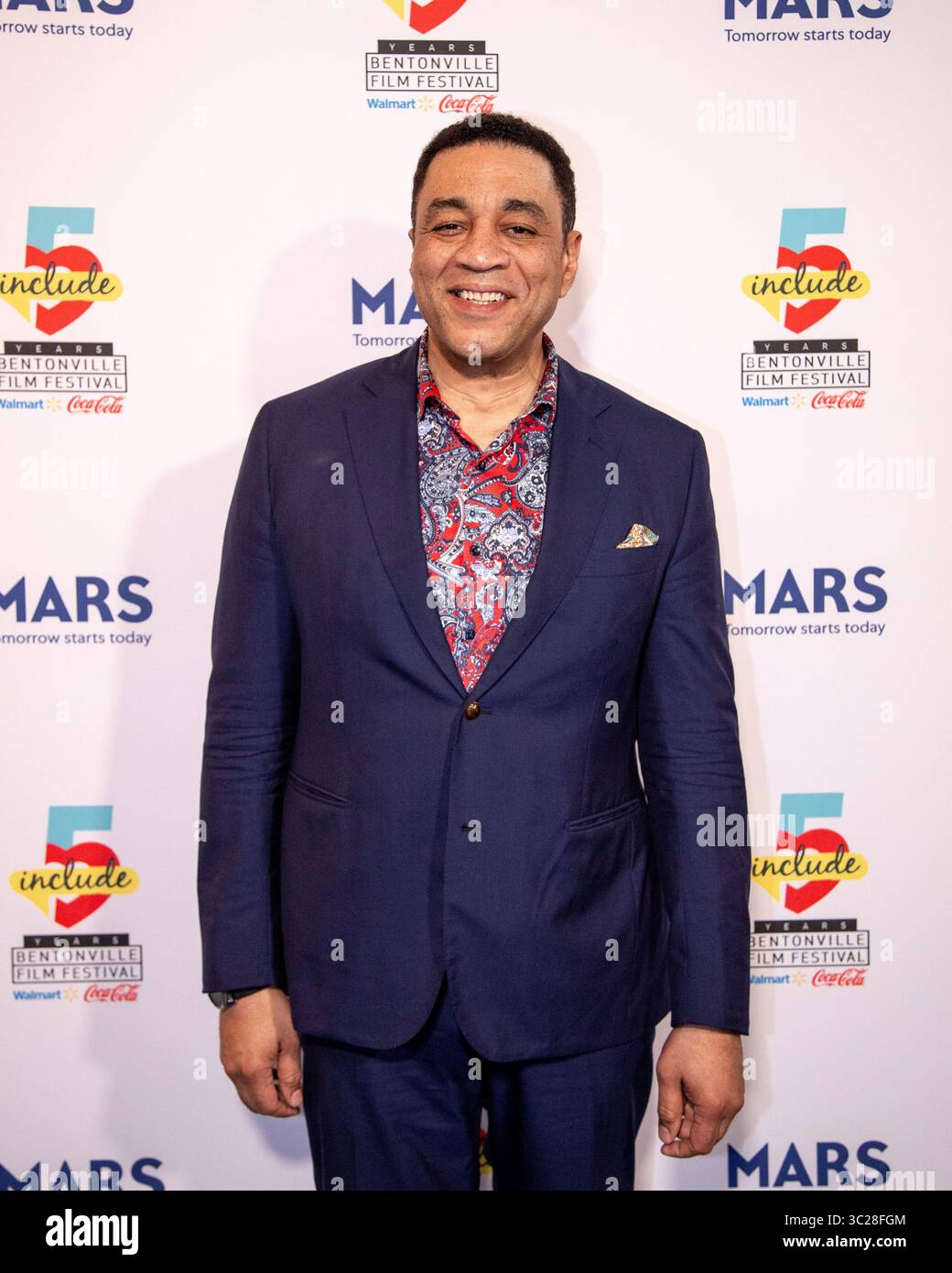 11. Mai 2019 - Bentonville, Arkansas, USA - 11. Mai 2019: HARRY LENNIX während des Blue Carpet Events vor den Bentonville Film Festival Awards im 21c Museum Hotel, Bentonville, Arkansas, USA. (Bild: © Brent Soule/ZUMA Wire) Stockfoto
