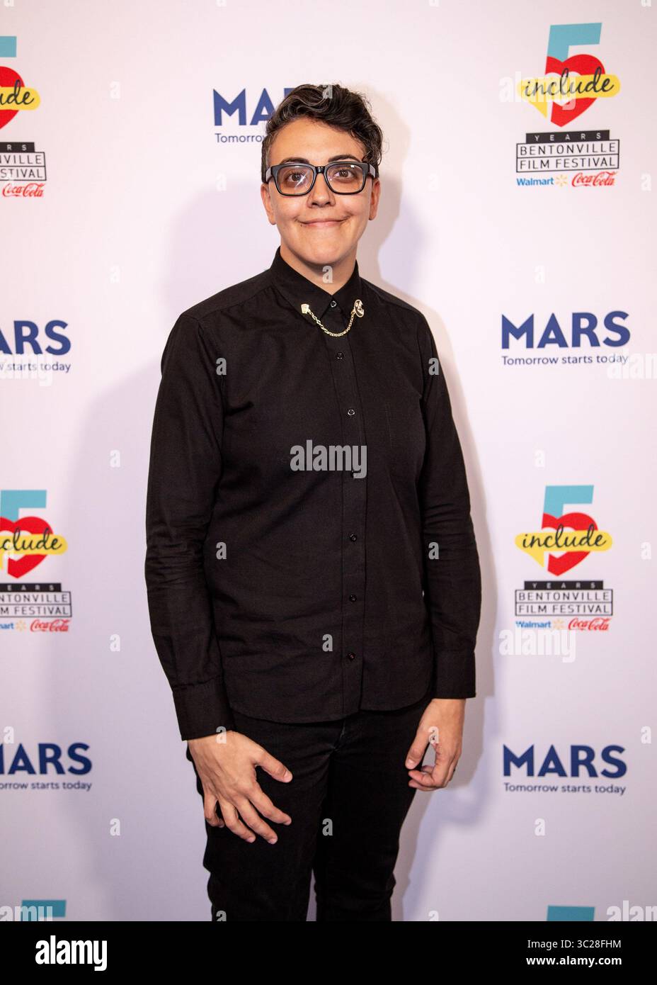 11. Mai 2019 - Bentonville, Arkansas, USA - 11. Mai 2019: Regisseur CARLY USDIN bei der Veranstaltung mit blauem Teppich vor den Bentonville Film Festival Awards im 21c Museum Hotel, Bentonville, Arkansas, USA. (Bild: © Brent Soule/ZUMA Wire) Stockfoto