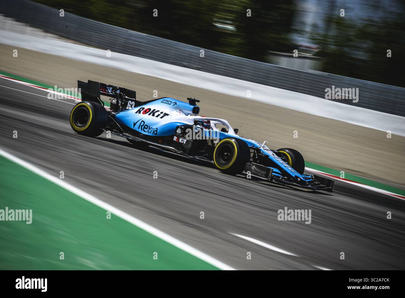 12. Mai 2019 - Barcelona, Katalonien, Spanien - GEORGE RUSSEL (GBR) von Team Williams fährt in seiner FW42 während des spanischen GP auf dem Circuit de Catalunya (Foto: © Matthias Oesterle/ZUMA Wire) Stockfoto