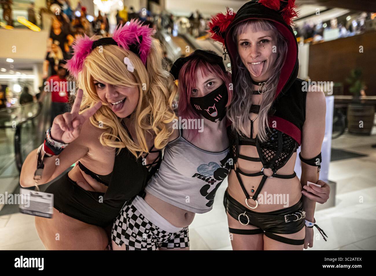 19. Mai 2019 - Rosemont, Illinois, USA - ACEN Soapbox Ravers in der Lobby des Hyatt, bevor es in den Ballsaal geht. (Bild: © Chris Riha/ZUMA Wire) Stockfoto