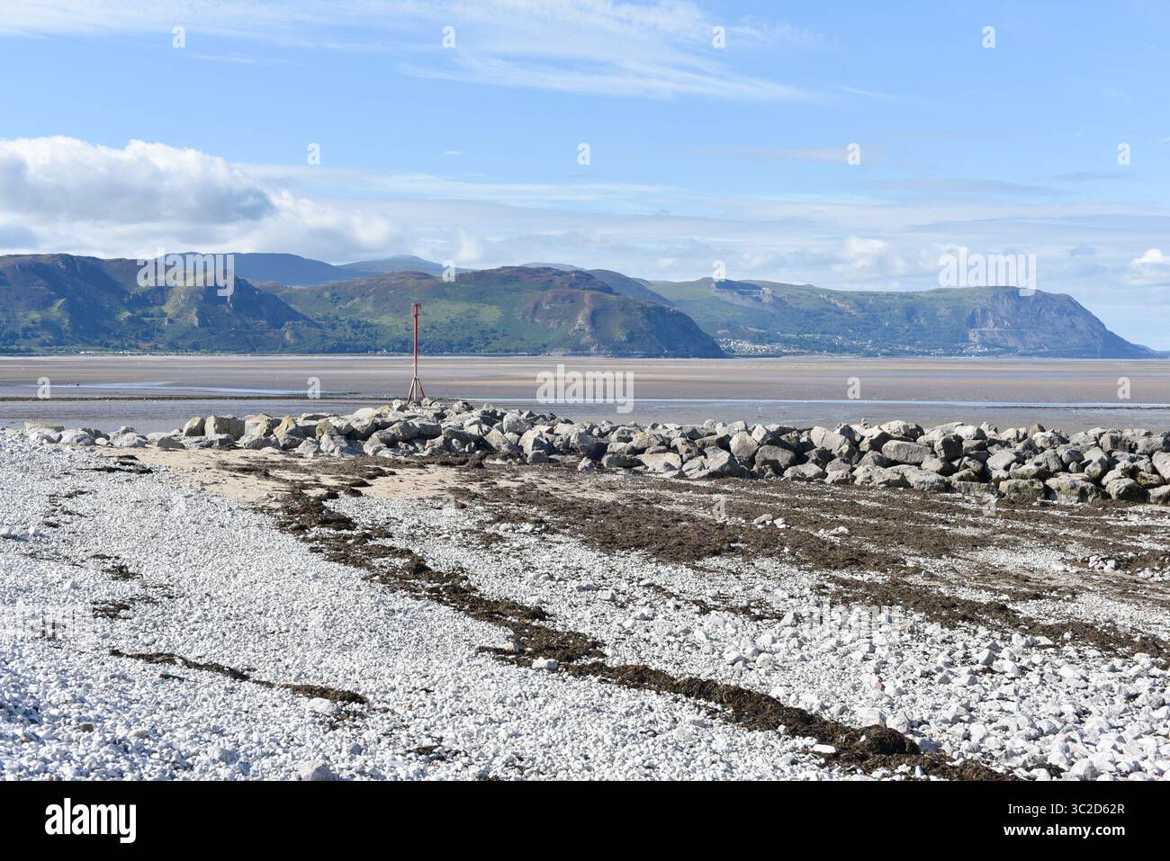 Strand in Llandudno, Wales, Großbritannien. Stockfoto