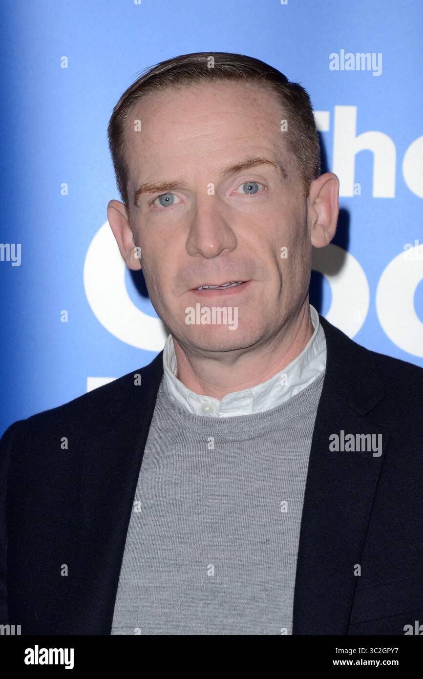 Juni 17, 2019 - Los Angeles, CA, USA - LOS ANGELES - Jun 17: Marc Evan Jackson auf der "der gute Ort" fyc Panel an der UCB Sonnenuntergang Theater am 17. Juni 2019 in Los Angeles, CA (Credit Bild: © Kay Blake/ZUMA Draht) Stockfoto
