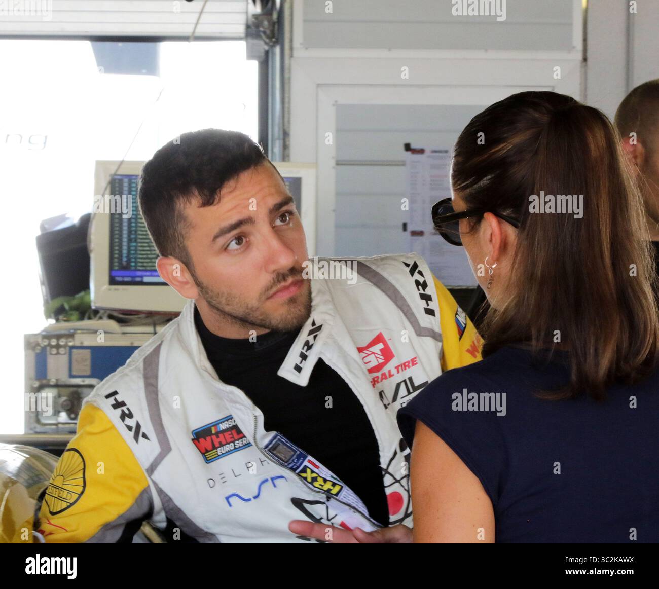 30. Juni 2019 - MOST, Tschechische Republik - Alon DAY (ISR / CAAL Racing / ITA / Chevrolet SS), .NASCARWhelenEuroSeries, NASCAR GP Tschechische Republik, Runde 7, Elite 1, .MOST/Tschechische Republik, Autodrom MOST, Juni 2019 (Foto: © Wolfgang Fehrmann/ZUMA Wire) Stockfoto