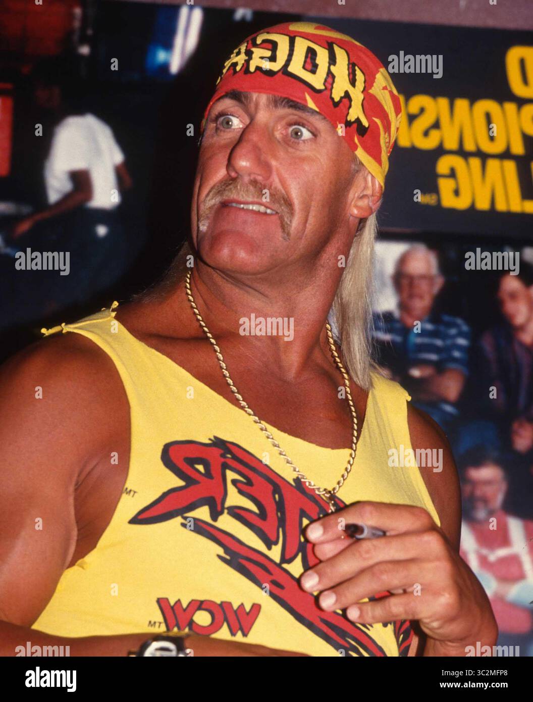 Hulk Hogan ist gestorben. 1995 Hulk Hogan Foto von John Barrett/PHOTOlink/MediaPunch Stockfoto