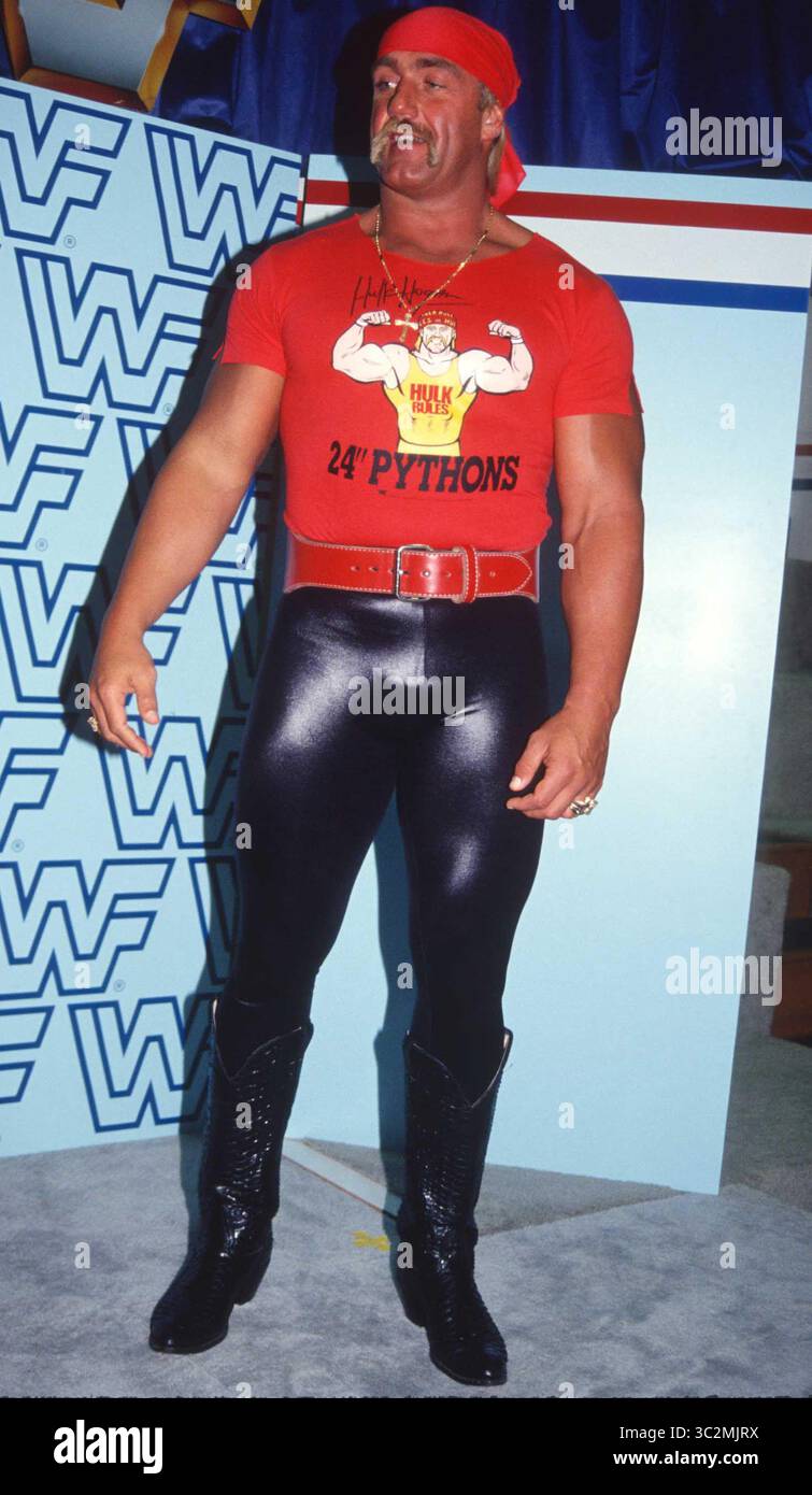 Hulk Hogan ist gestorben. 1990 Hulk Hogan Foto von John Barrett/PHOTOlink/MediaPunch Stockfoto