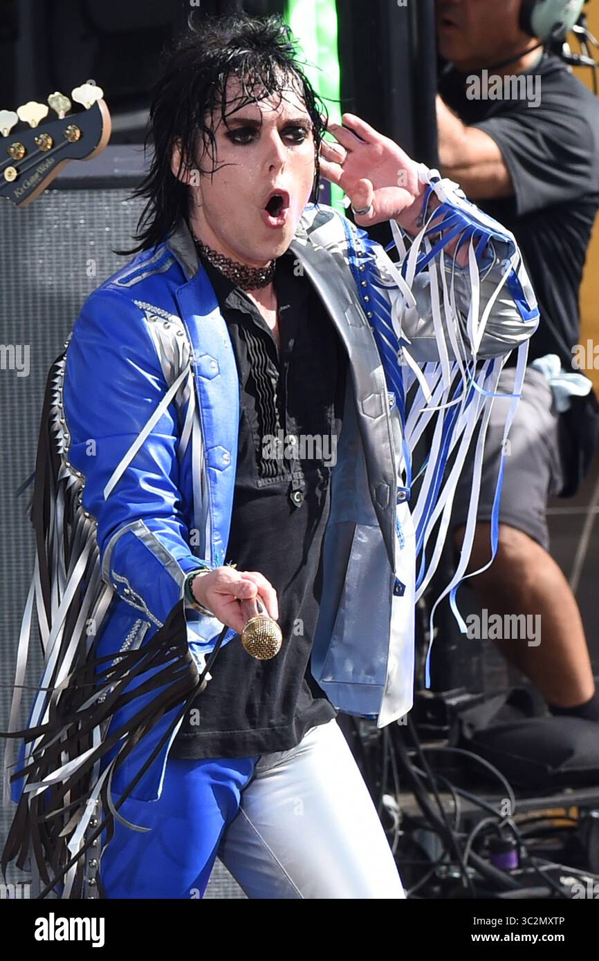 12. Juli 2019, New York, NY, USA: The Struts in der Good Morning America's Summer Concert Series im Central Park in New York City. (Foto: © Kristin Callahan/Ace Pictures via ZUMA Press) Stockfoto