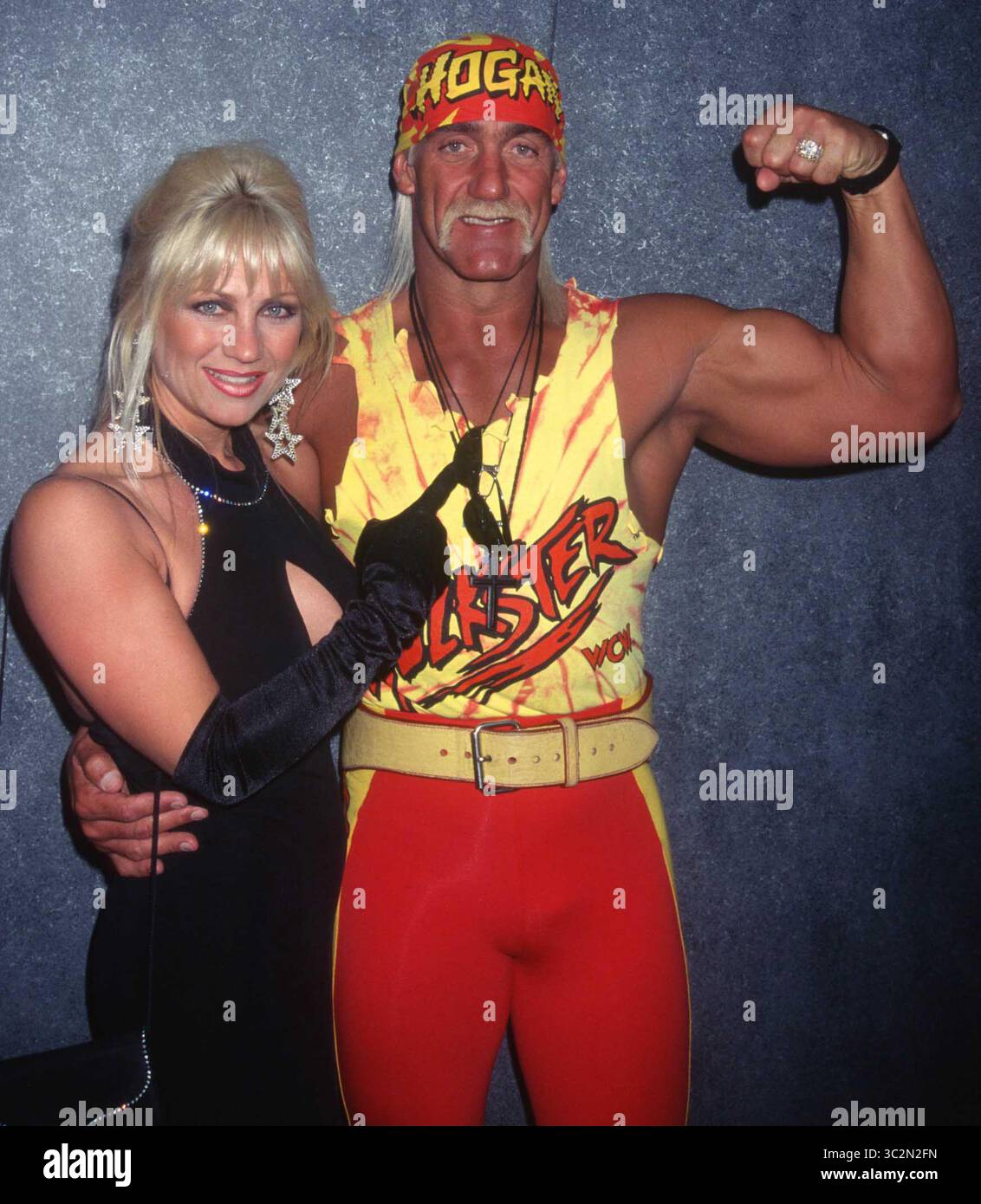 Hulk Hogan ist gestorben. 1994 Hulk Hogan Ex-Ehefrau Linda Hogan Foto: John Barrett/PHOTOlink/MediaPunch Stockfoto