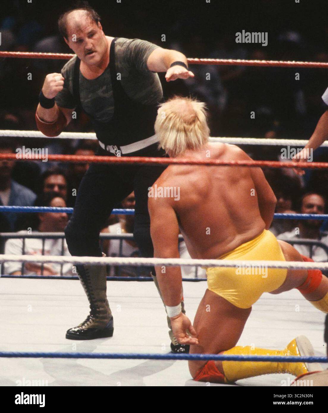Hulk Hogan ist gestorben. 1990 Hulk Hogan Sgt Setzer Foto von John Barrett/PHOTOlink/MediaPunch Stockfoto