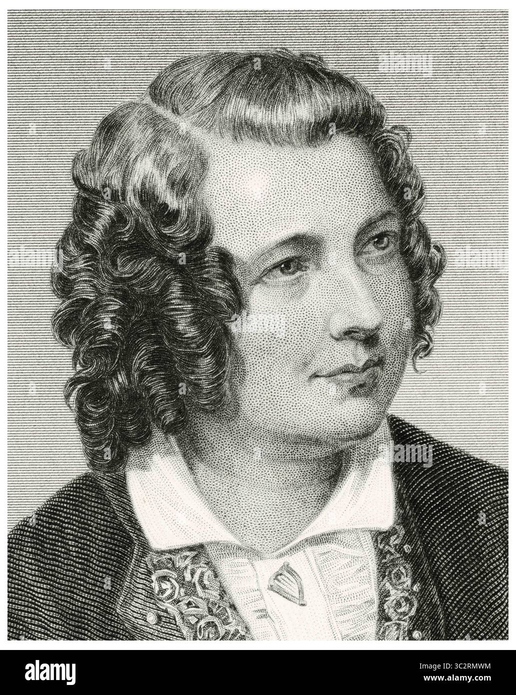 Februar 2019, USA: Eliza Cook (1818-89), englischer Autor und Dichter, Head and Shoulders Portrait, Steel Engraving, Portrait Gallery of Eminent Men and Women of Europe and America von Evert A. Duyckinck, herausgegeben von Henry J. Johnson, Johnson, Wilson & Company, New York, 1873 (Kreditbild: © JT Vintage/Glasshouse Via ZUMA Wire) Stockfoto