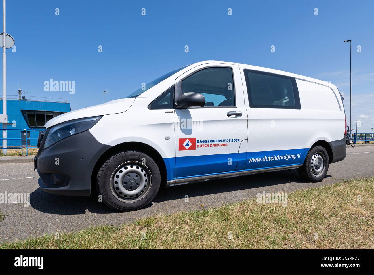 Baggerbedrijf de Boer Mercedes-Benz Vito Van Stockfoto