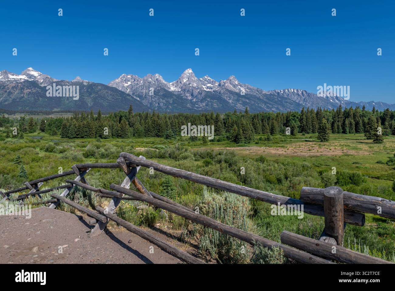 Grand Teton Nationalpark, Wyoming Stockfoto