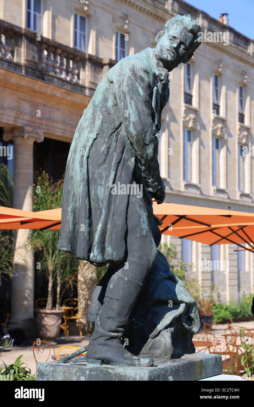 Im öffentlichen Garten von Bordeaux, einem Stadtpark im Stadtzentrum von Bordeaux. Stockfoto