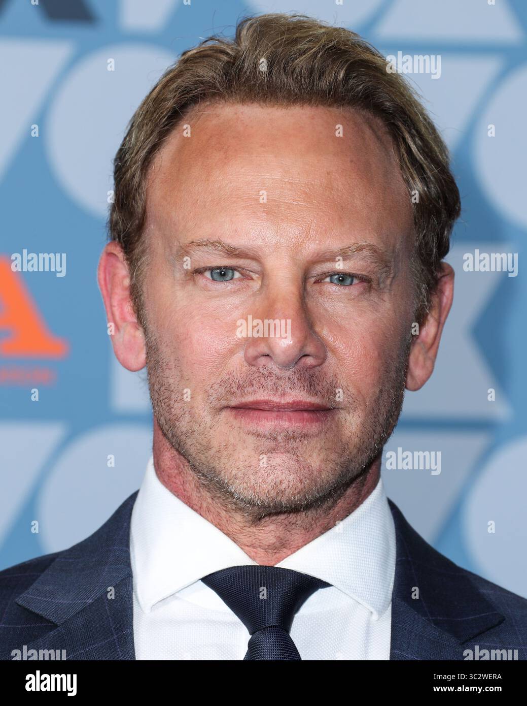 7. August 2019, Los Angeles, Kalifornien, Vereinigte Staaten: Schauspieler Ian Ziering kommt auf der FOX Summer TCA 2019 All-Star Party an, die am 7. August 2019 in den Fox Studios in Los Angeles, Kalifornien, USA stattfindet...Wo: Los Angeles, Kalifornien, Vereinigte Staaten.Wann: 07. August 2019.Credit: >..**NUR VERFÜGBAR FÜR DIE USA* (Credit Image: © Xavier Collin/WENN via ZUMA Press) Stockfoto