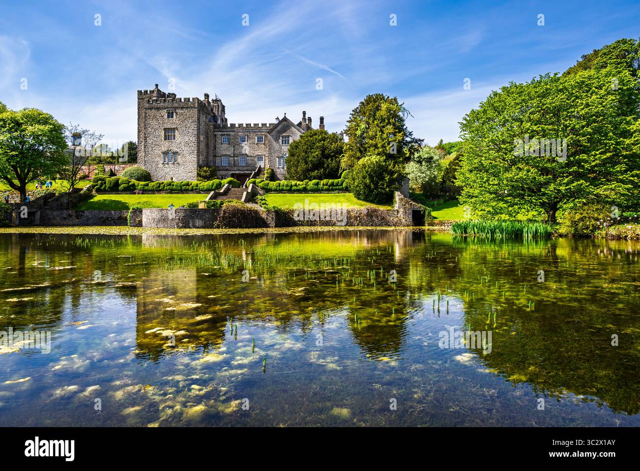 Sizergh Castle, Helsington, Cumbria, England Stockfoto