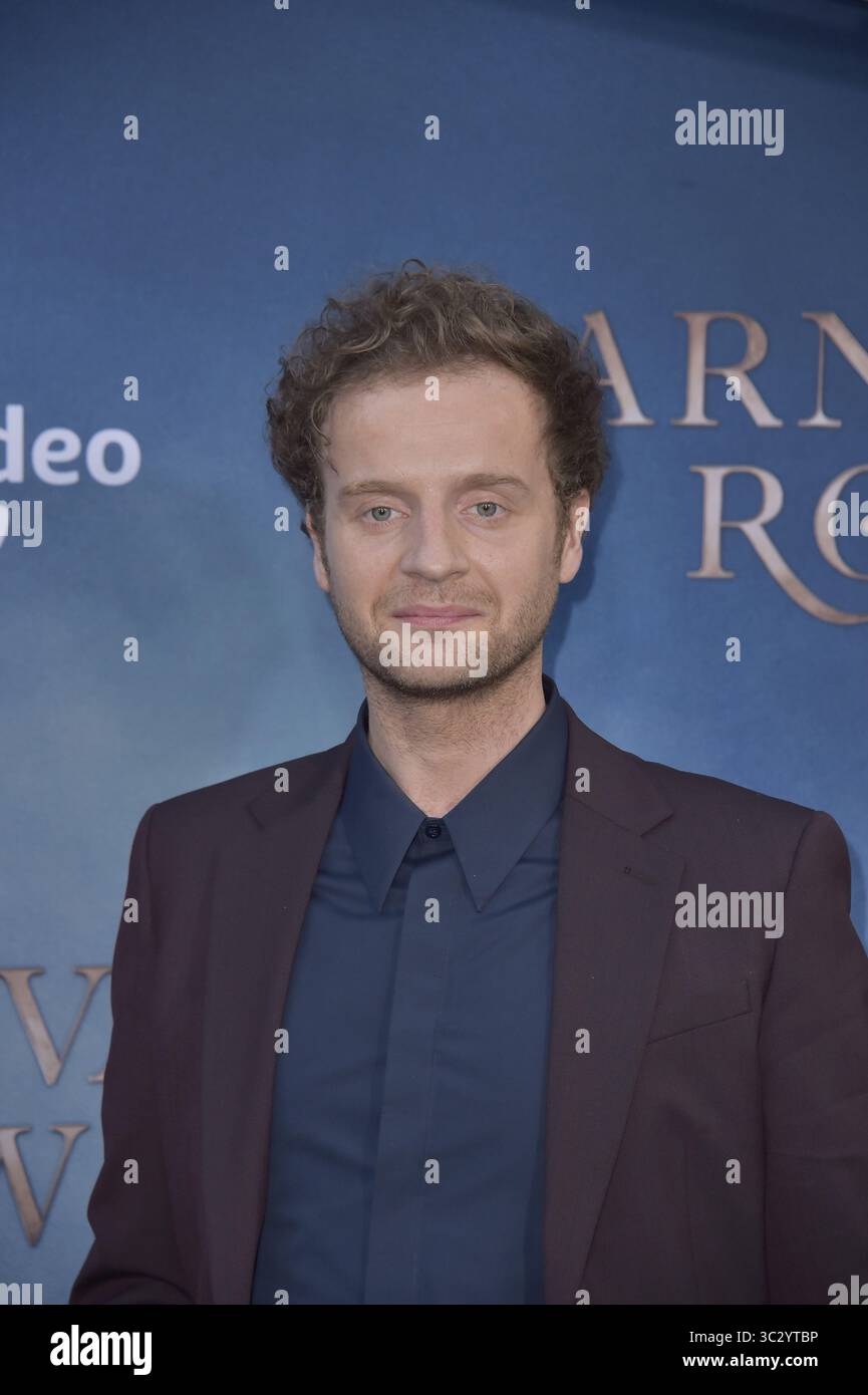21. August 2019, La, Vereinigte Staaten von Amerika: Andrew Gower kommt am 21. August 2019 zur LA-Premiere von Amazons ''Carnival Row'' im TCL Chinese Theatre in Hollywood, Kalifornien (Credit Image: © Famous/Ace Pictures via ZUMA Press) Stockfoto