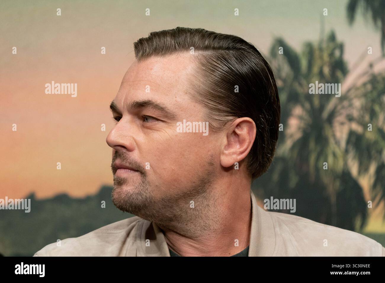 26. August 2019, Minato Ward, Tokio, Japan: Leonardo DiCaprio nimmt an einer Pressekonferenz über den Film „Once Upon a Time in Hollywood“ Teil (Credit Image: © Masatoshi Okauchi/SOPA Images via ZUMA Wire) Stockfoto