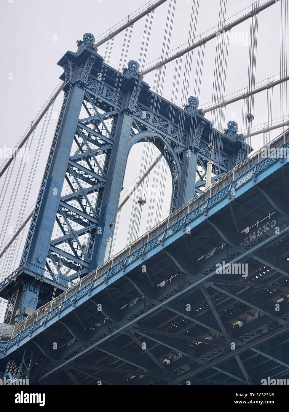 Manhattan Bridge Stockfoto